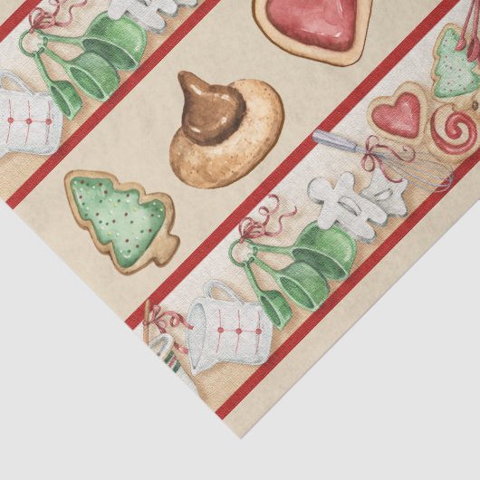 Weihnachtskochtopf Seidenpapier (Detail)