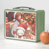 Weihnachtskochtopf, Weihnachtsabend Metall Brotdose (Beispiel)