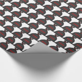 Weihnachtskohlenteppichpapier Geschenkpapier (Ecke)