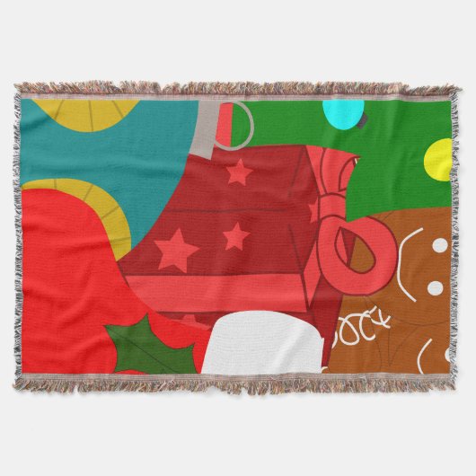 Weihnachtskollektion Decke (Vorderseite)