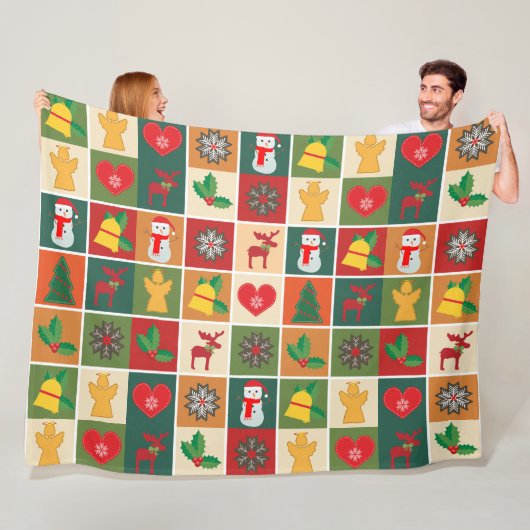 Weihnachtskollektion Fleecedecke (Beispiel)