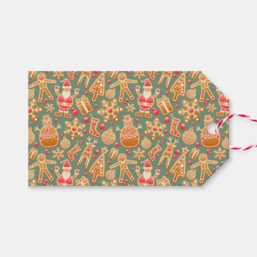 Weihnachtskollektion Geschenkanhänger (Vorderseite (Horizontal))