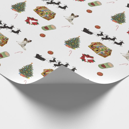 Weihnachtskollektion Geschenkpapier (Ecke)