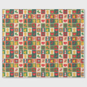 Weihnachtskollektion Geschenkpapier (Flach)