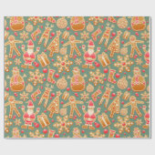 Weihnachtskollektion Geschenkpapier (Flach)