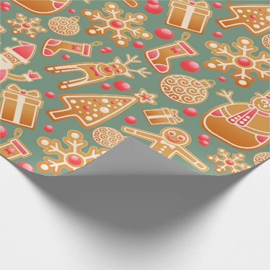 Weihnachtskollektion Geschenkpapier (Ecke)