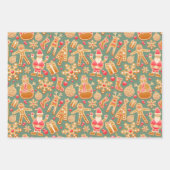 Weihnachtskollektion Geschenkpapier Set (Vorderseite)