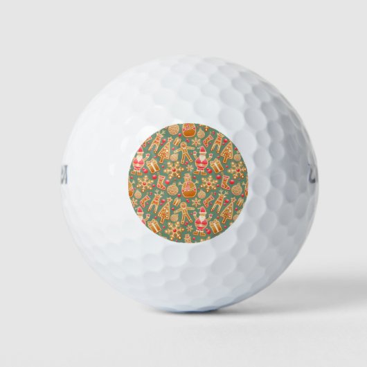 Weihnachtskollektion Golfball (Vorderseite)