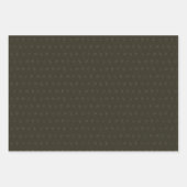 Weihnachtskollektion | Grüne Zeder, Kariert, Strei Geschenkpapier Set (Vorderseite)