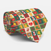 Weihnachtskollektion Krawatte (Gerollt)