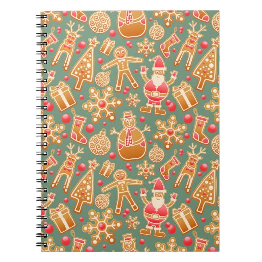 Weihnachtskollektion Notizblock (Vorderseite)