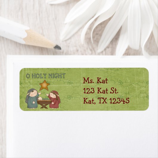 Weihnachtskollektion O Holly Night Rücksendeadress (Insitu)