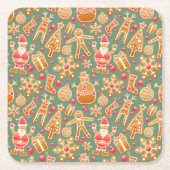 Weihnachtskollektion Rechteckiger Pappuntersetzer (Vorderseite)