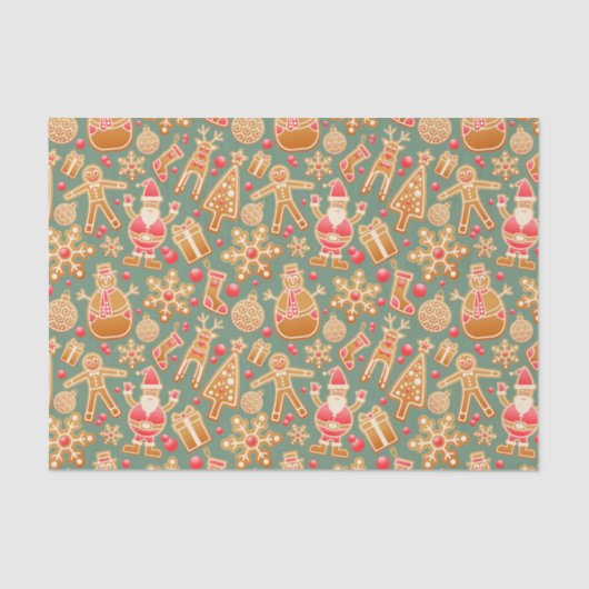 Weihnachtskollektion Seidenpapier (Vorderseite)