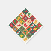 Weihnachtskollektion Serviette (Ecke)