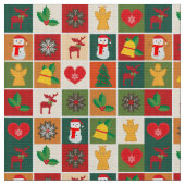 Weihnachtskollektion Stoff (Nahaufnahme)