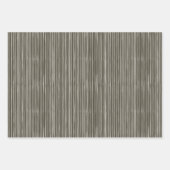 Weihnachtskollektion | Streifen grün, rot, Gold Geschenkpapier Set (Vorderseite)