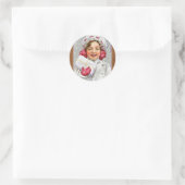 Weihnachtskollektion Viktorianische Girl Stickers (Tasche)