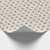 Weihnachtskollektion | Warm Kariert, Streifen, Zed Geschenkpapier (Ecke)