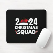 Weihnachtskommad 2024 Familiengruppe Matching Chri Mousepad (Mit Mouse)