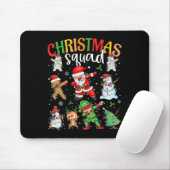 Weihnachtskommad Santa Dabbing Elf Familie Matchin Mousepad (Mit Mouse)