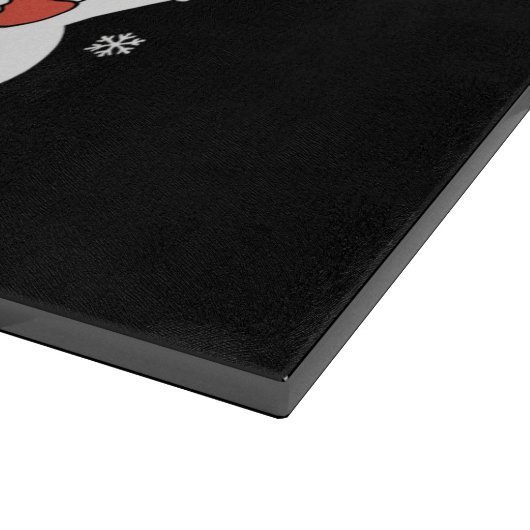 Weihnachtskommad Santa Dabbing Elf Familie Matchin Schneidebrett (Ecke)