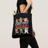 Weihnachtskommad Santa Dabbing Elf Familie Matchin Tasche (Von Nahem)