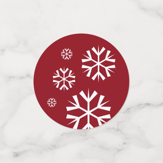 Weihnachtskonfetti Konfetti (Klein Vorderseite)