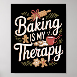 Weihnachtskönig für Lebkuchen und Keks Lover Poster