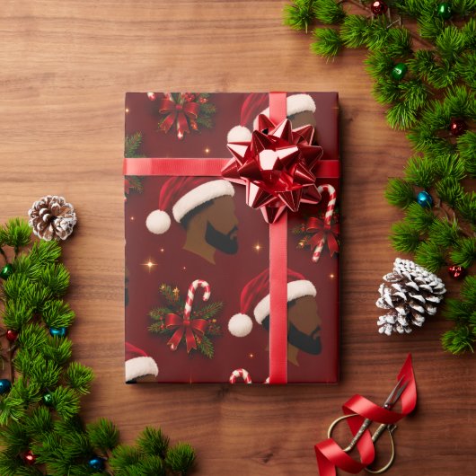 Weihnachtskönig-Geschenkpapier Geschenkpapier (Feiertagsgeschenk)