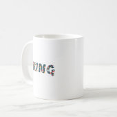 Weihnachtskönig Kaffeetasse (Vorderseite Links)