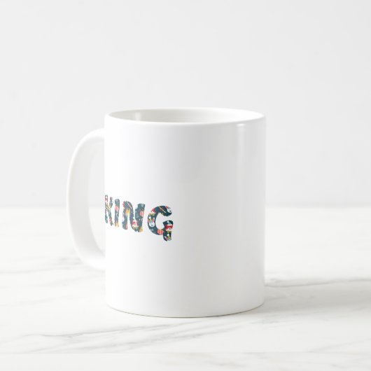 Weihnachtskönig Kaffeetasse (Vorderseite Links)