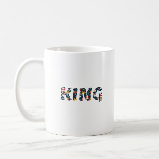 Weihnachtskönig Kaffeetasse (Links)