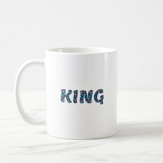 Weihnachtskönig Kaffeetasse (Links)