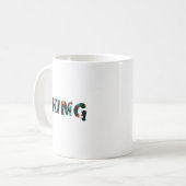 Weihnachtskönig Kaffeetasse (Vorderseite Links)