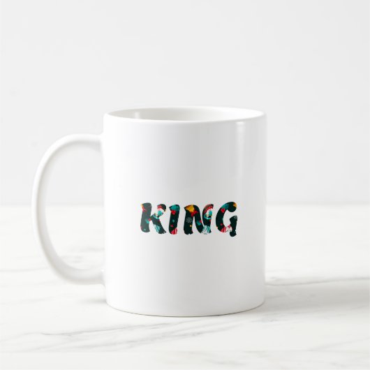 Weihnachtskönig Kaffeetasse (Links)