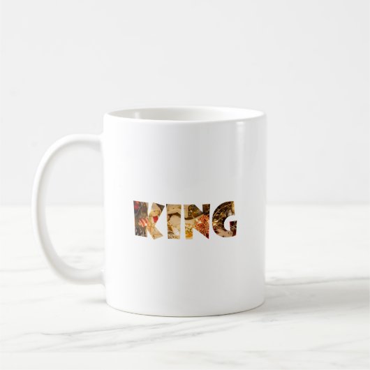 Weihnachtskönig Kaffeetasse (Links)