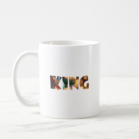 Weihnachtskönig Kaffeetasse (Links)