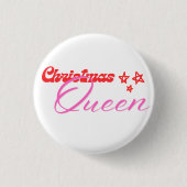 Weihnachtskönigin Button (Vorderseite)