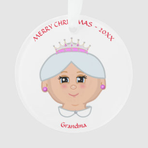 Weihnachtskönigin für Mama, Tante, Oma, Lehrerin Ornament