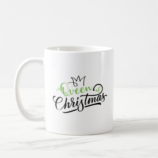 Weihnachtskönigin Kaffeetasse (Links)