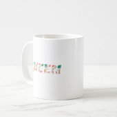 Weihnachtskönigin Kaffeetasse (Vorderseite Links)