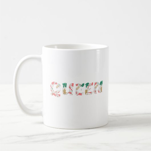 Weihnachtskönigin Kaffeetasse (Links)