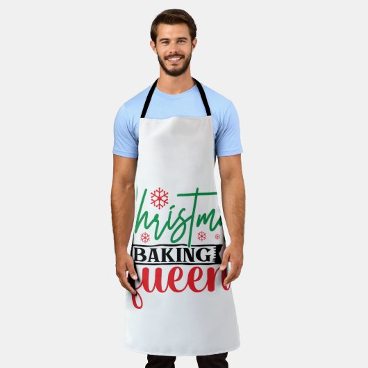 Weihnachtskönigin Schürze (Getragen)