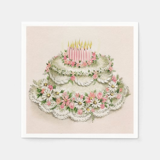 Weihnachtskönigin von Cakes Napkins Serviette (Vorderseite)