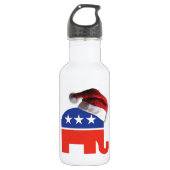 Weihnachtskonservativ Edelstahlflasche (Vorderseite)