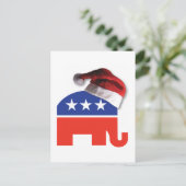 Weihnachtskonservativ Feiertagspostkarte (Stehend Vorderseite)