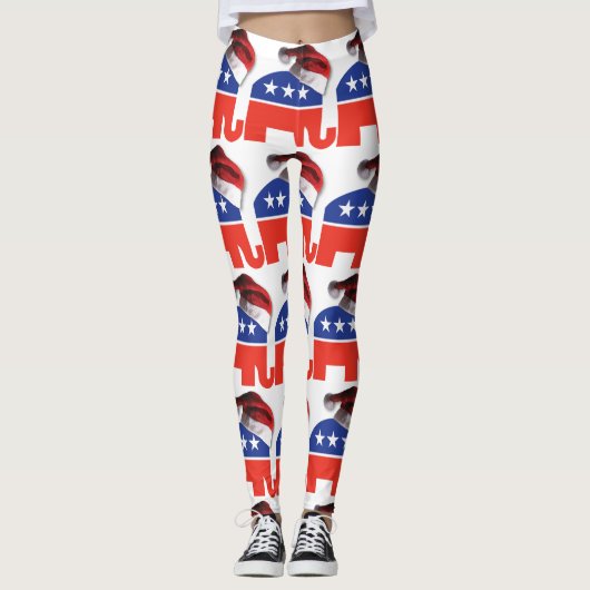 Weihnachtskonservativ Leggings (Vorderseite)
