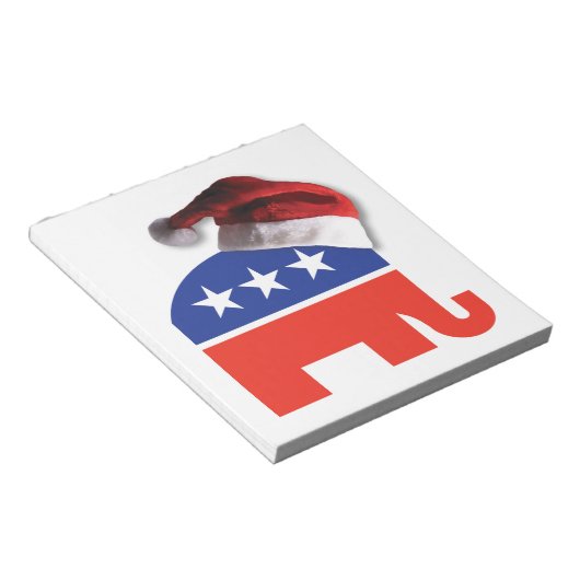 Weihnachtskonservativ Notizblock (angewinkelt)