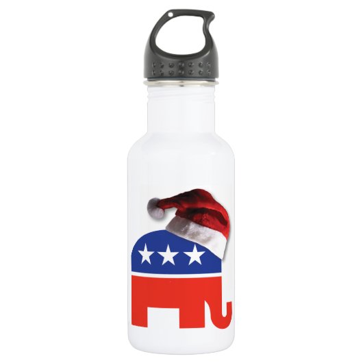 Weihnachtskonservativ Trinkflasche (Vorderseite)